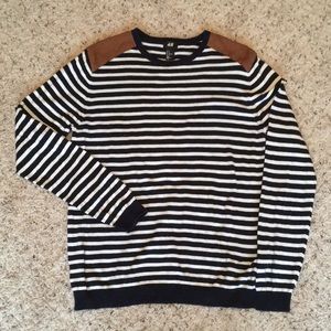 Men’s striped H&M sweater